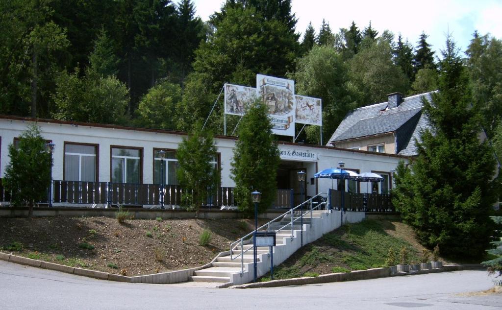 Pension Und Berggasthaus Kapellenstein Geyer Bagian luar foto
